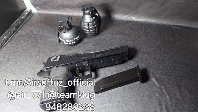 Пистолет Дигл toʻpponcha Airsoft gun железный пистолет металлический