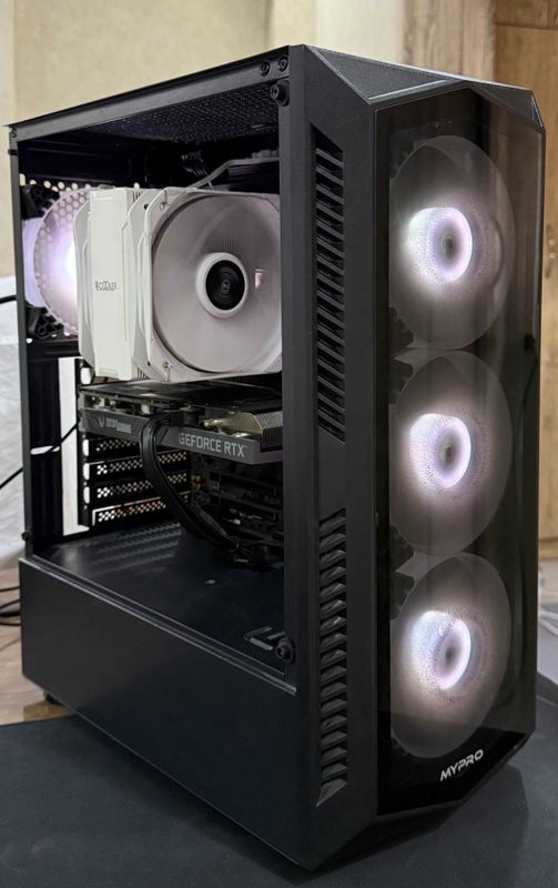 Мощный ПК для игр монтаж i7 12700/ОЗУ 32/RTX 3060 12g/SSD 256/HDD 1 TB