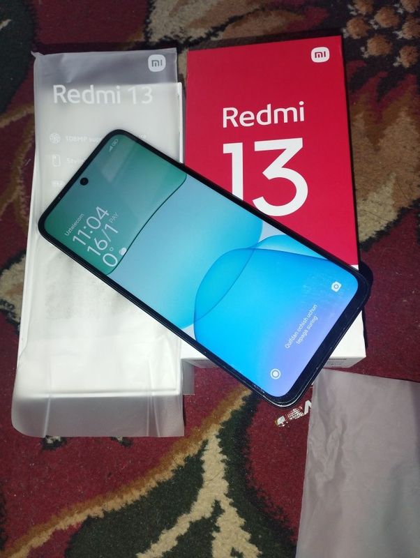 Redmi 13 8+4/256 GB yangi 5 kun boʻldi olinganiga