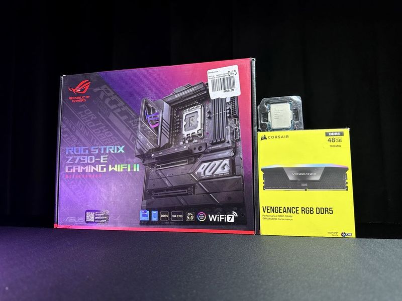 Комплект i7-14700K+ Corsair Vengeance 48GB+ ROG Strix Z790-E Gaming II