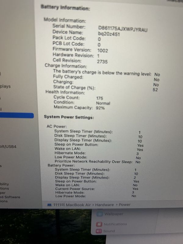 Macbook. Air M1 full box Macbook. Air M1 full box