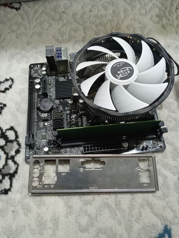 H81 Ddr 3 + G3260 +8 gb ozu +kuller rgb