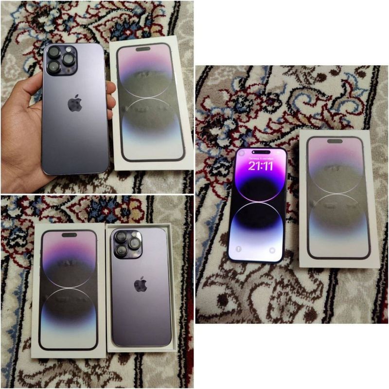 Iphone 14 pro max dep purple