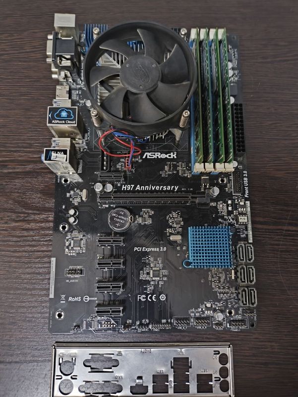 Asrock H97+i5 4460+16Gb