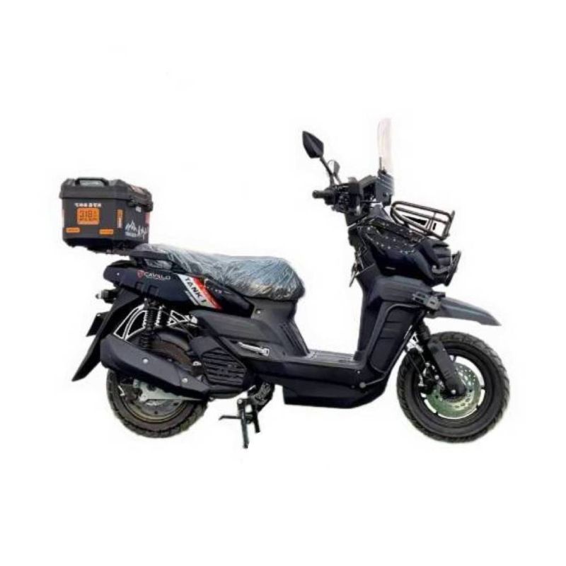 Benzinli Mototsikl Cavalo Tank-1 2504, Qora
