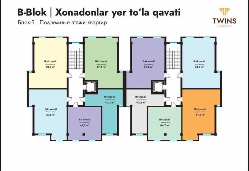 Yangi loyiha! 67.8 m² uy | O‘zgarish Sergeli, 2026 2- chorak