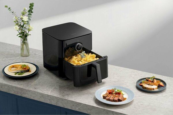 (КОМПЛЕКТ)-Аэрогриль Xiaomi Mi Smart Air Fryer 6.5L Black, Global (КОМПЛЕКТ)-Аэрогриль Xiaomi Mi Smart Air Fryer 6.5L Black, Global