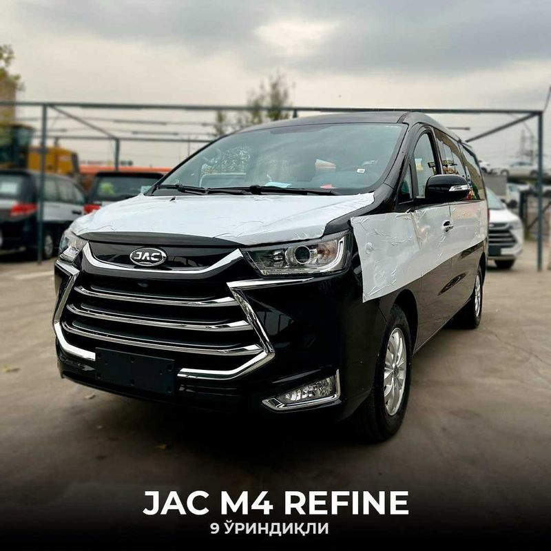 JAC M4+ Refeniy 9 va 11 mesto 2025 yil sotuvda tayor yangi 0 prabeg