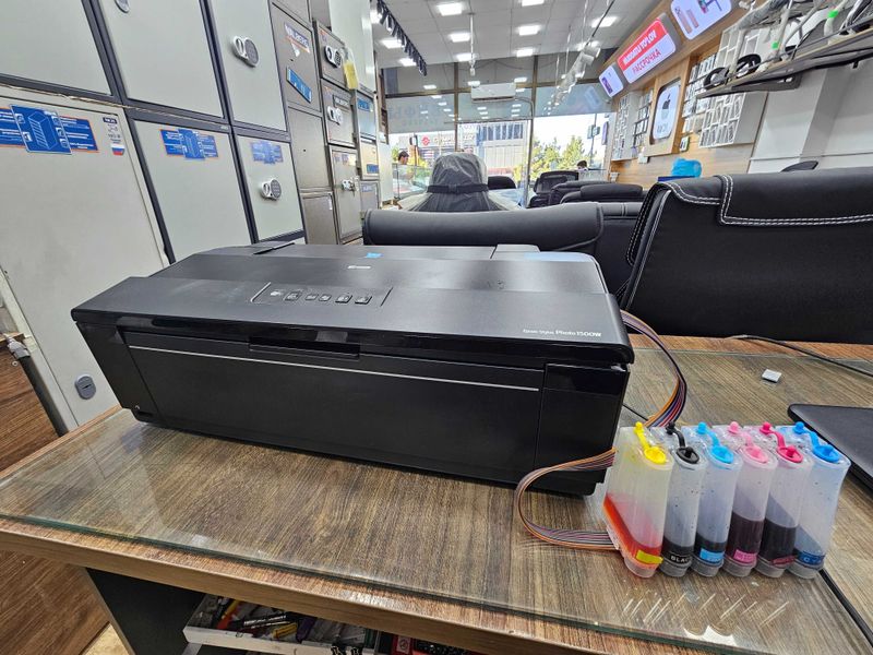 Epson 1500 A3 A4 Farmat Printer 6 Ta Rangli Yangiday
