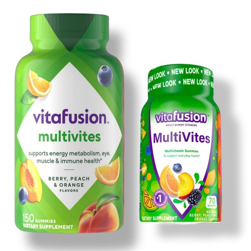 Витамины для подростков и взрослых Vitafusion MultiVites Multivit США