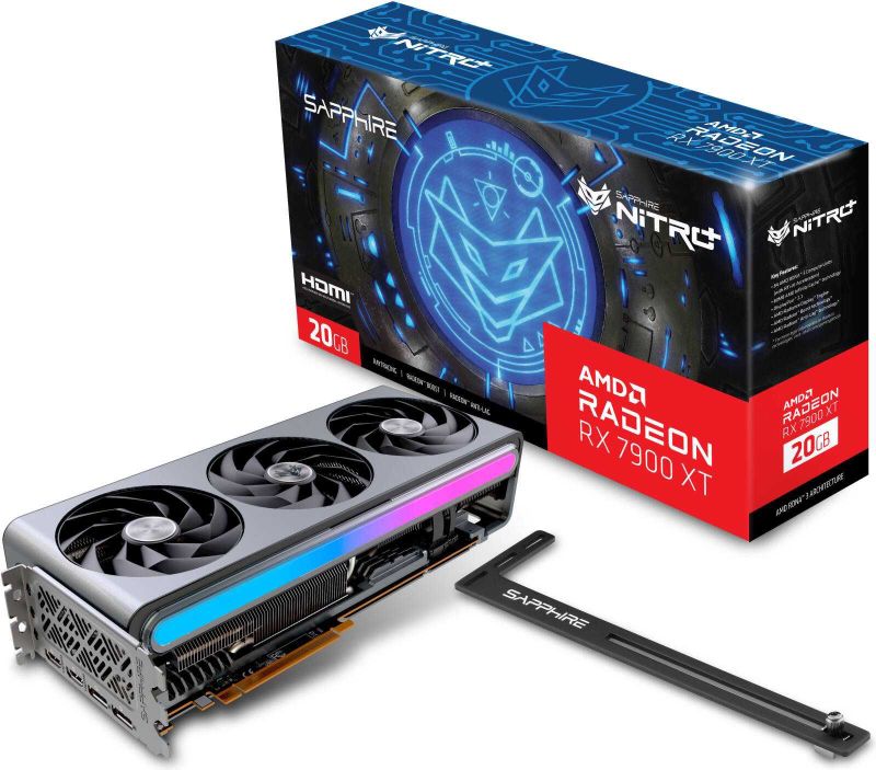 (Новый)Видеокарта Sapphire Nitro+ AMD Radeon RX 7900 XT-20GB (Новый)Видеокарта Sapphire Nitro+ AMD Radeon RX 7900 XT-20GB