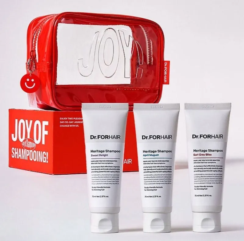 Омоложение волос Dr.FORHAIR Heritage Shampoo