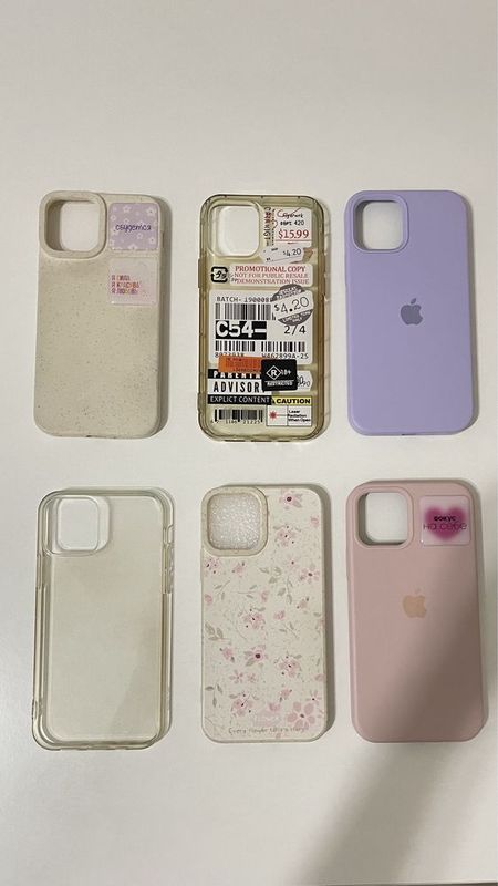 Все 6 чехлов на айфон 12/12про Case iphone