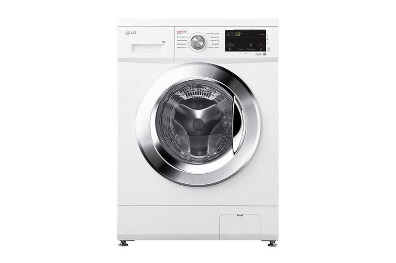 Kir yuvish mashinasi LG F2J7HS2W (7kg). Размеры (Ш × Г × В, мм) 600 ×