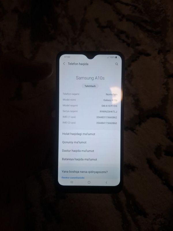 Samsung galaxy a10s Samsung galaxy a10s