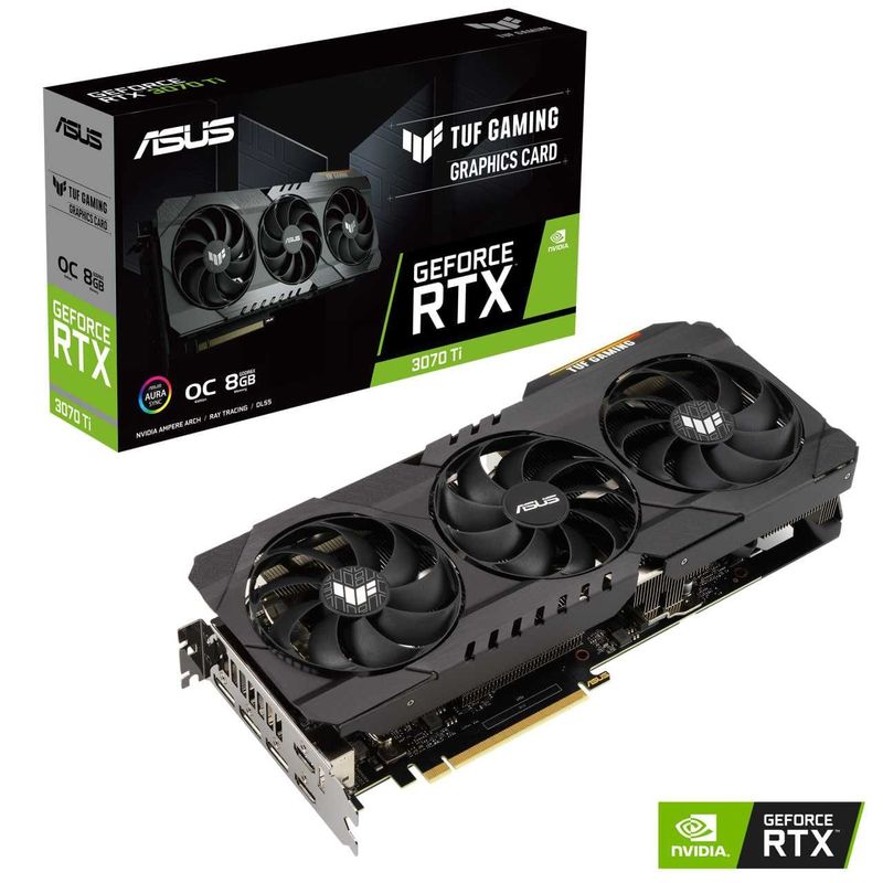 Видеокарта Asus RTX 3070 ti Tuf Gaming 8GB