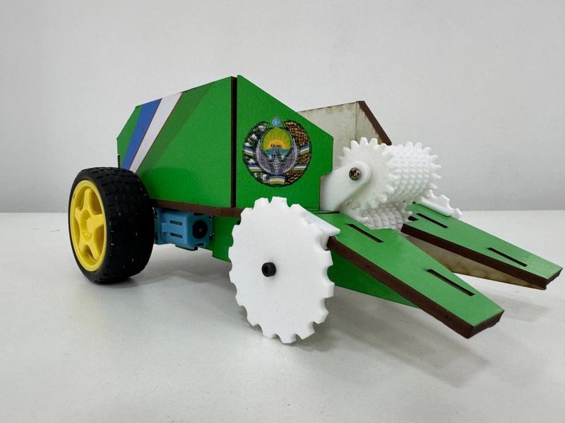 Paxta teruvchi konstruktor robot Paxta teruvchi konstruktor robot