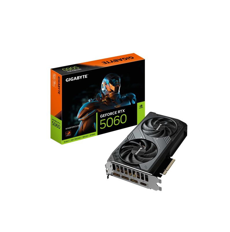; Видеокарта GIGABYTE RTX5060 8GB Windforce OC