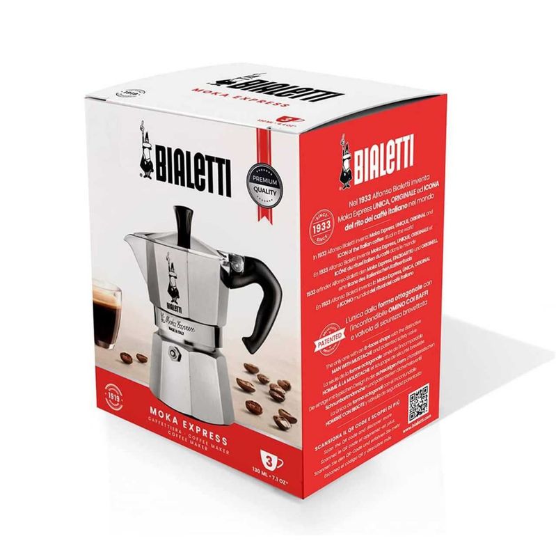 Bialetti Moka Express 3 cups (130 ml)! Новая в коробке! Made in Italy! Bialetti Moka Express 3 cups (130 ml)! Новая в коробке! Made in Italy!