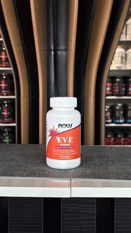 Now Eve Superior Women’s Multi 90 softgels.
