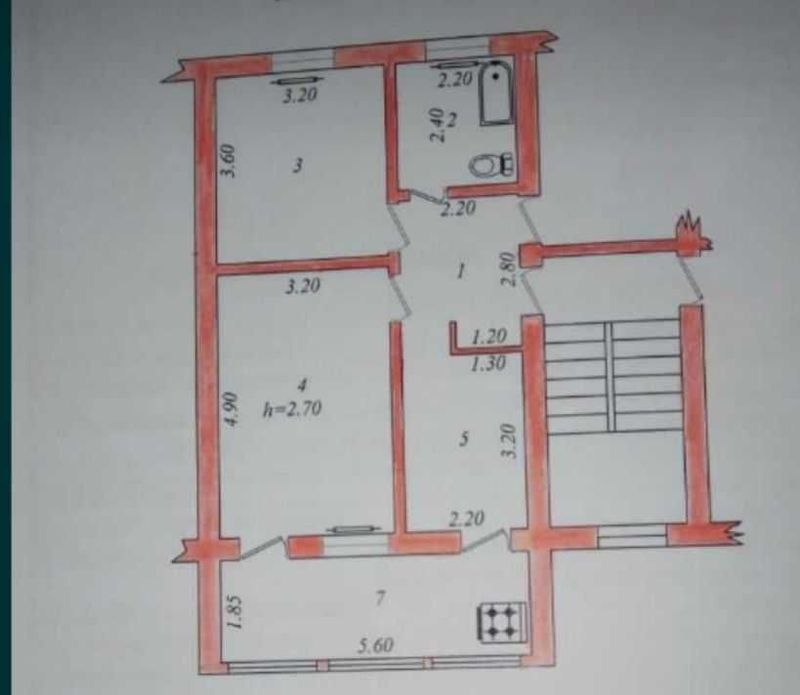 Продается СВОЯ 2/4/4 квартира, городской населенный пункт Майский