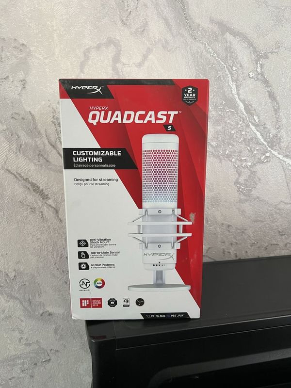 Hyperx QUADCAST S White New