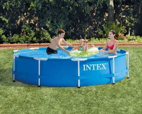 Каркасный бассейн Intex Metal Frame 305х76 см (28200) Каркасный бассейн Intex Metal Frame 305х76 см (28200)