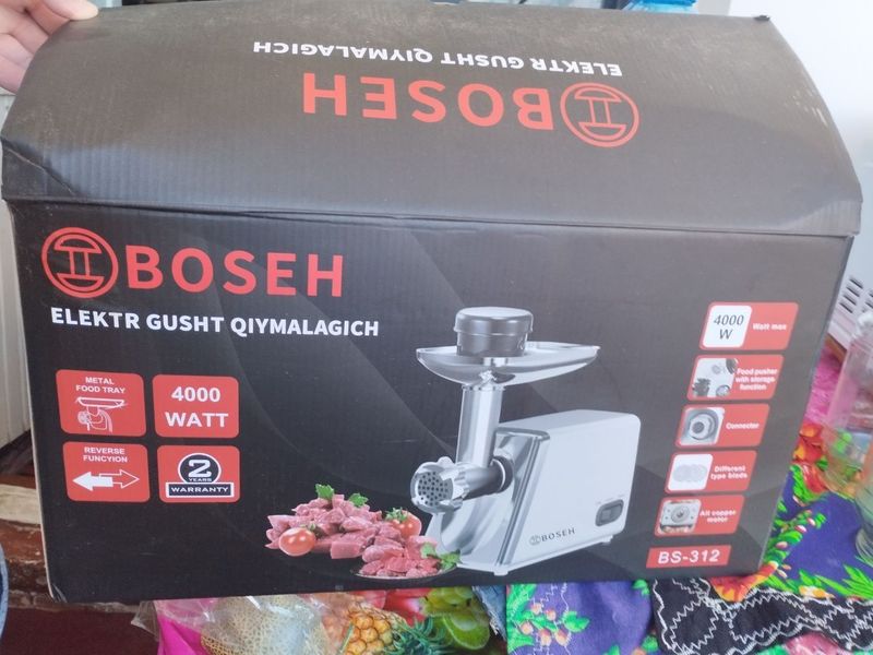 Elektr go'sht qiymalagich myasrovka sotiladi