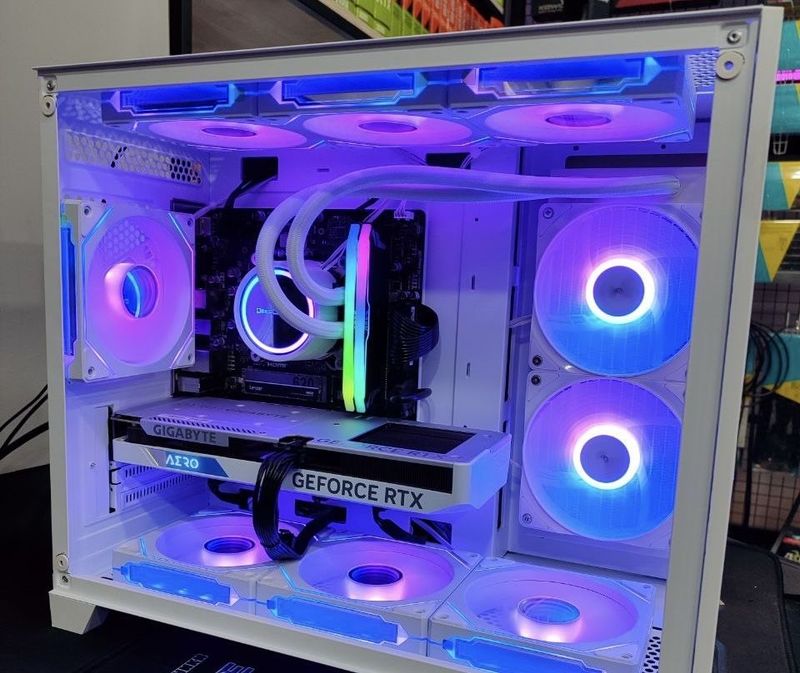 Игровой пк RTX4060 AERO OC, i5 14400f, 32gb ddr4 Игровой пк RTX4060 AERO OC, i5 14400f, 32gb ddr4