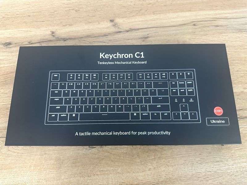 механическая клавиатура Keychron C1 RGB механическая клавиатура Keychron C1 RGB
