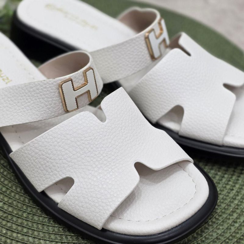 Шлепки в стиле HERMES Шлепки в стиле HERMES