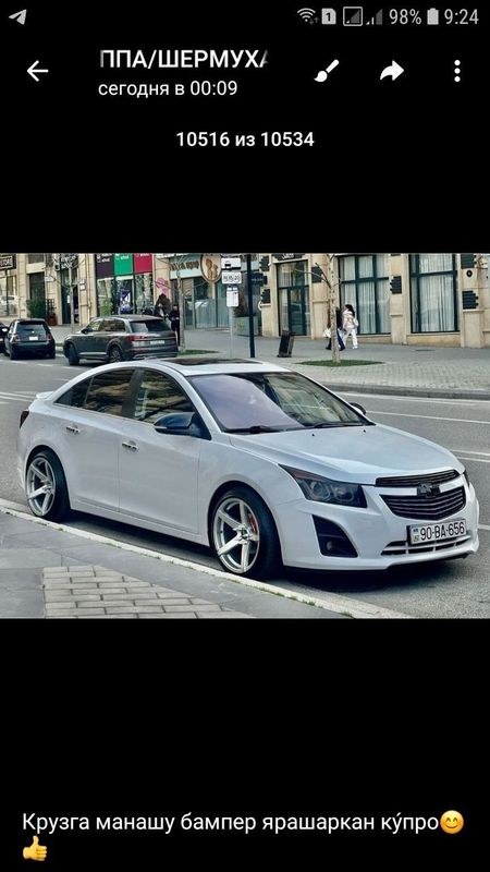 Lasetti premyera Chevrolet cruze oldi orqa banferlar bor Lasetti premyera Chevrolet cruze oldi orqa banferlar bor