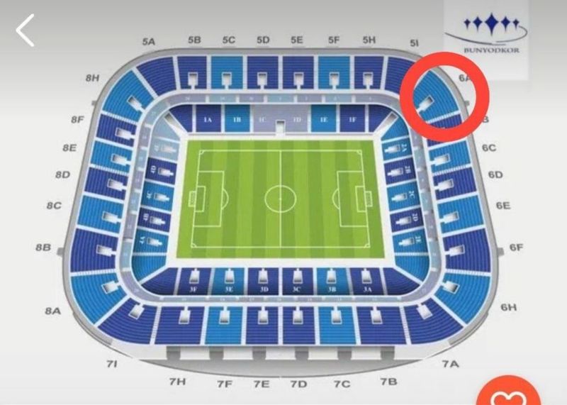 O’zbekiston va Qatar futbol bilet O’zbekiston va Qatar futbol bilet