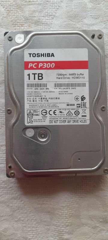 Hdd 1tb sotiladi