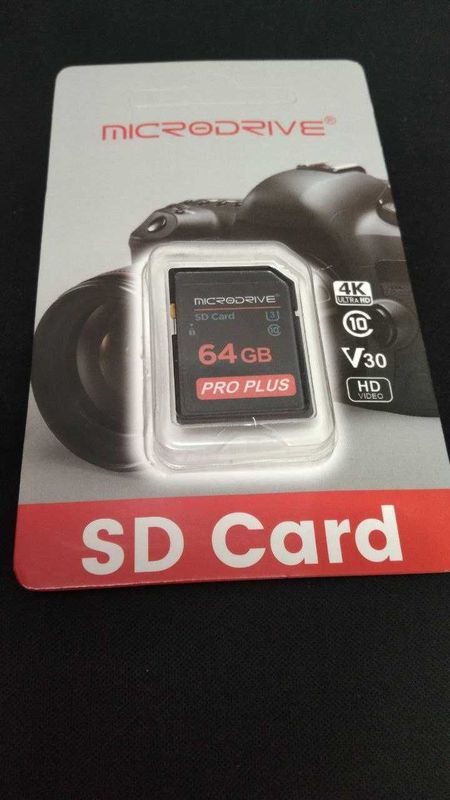 Флешка MICRODRIVE Pro Plus SD Card 64GB