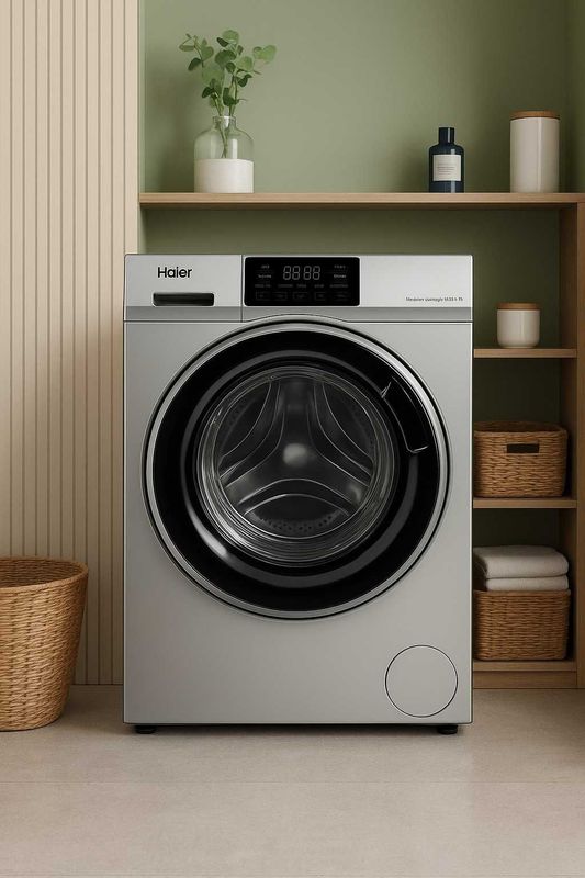 Стиральная Машина Haier 6 кг, 1200 об/м, стирка с паром, инвент. мотор