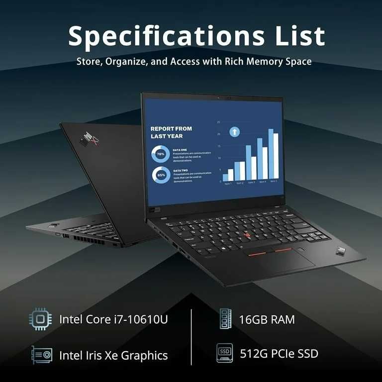 Lenovo ThinkPad X1 Carbon LTE Core i7-10610U озу16гб 512ssd Сенсорный Lenovo ThinkPad X1 Carbon LTE Core i7-10610U озу16гб 512ssd Сенсорный