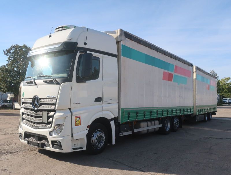 Mercedes Actros 2542 EURO 6 Паравоз + ZANNER прицеп Сотилади Mercedes Actros 2542 EURO 6 Паравоз + ZANNER прицеп Сотилади