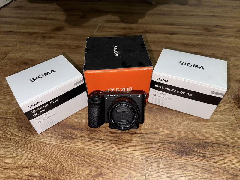 Sony a6700 sigma obektivlari bilan sotiladi