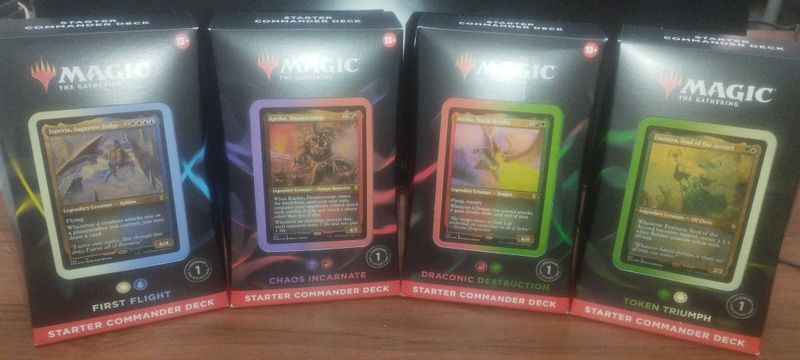 Magic: The Gathering. Starter Commander Deck. Колоды MTG